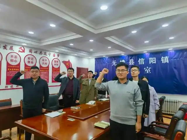 党支部成立大会新闻稿_信阳镇青年人才党支部工作职责_信阳镇青年人才党支部成立大会