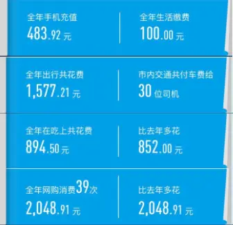 互联网用户心理分析_支付宝年度账单心理特征_支付宝年度影响力