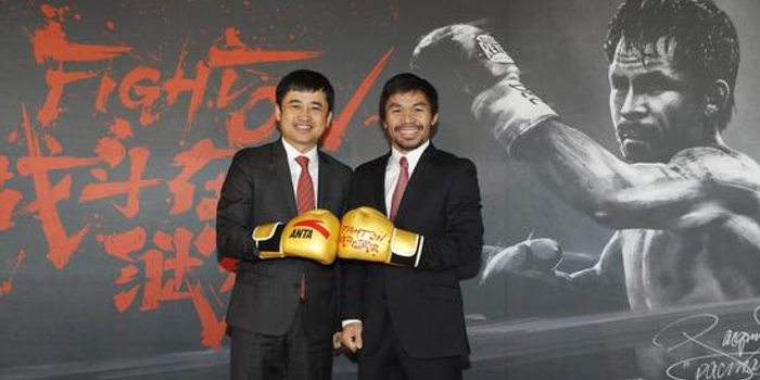 曼尼帕奎奥vs梅威瑟_安踏签约曼尼帕奎奥 综训搏击市场发展 曼尼帕奎奥代言安踏