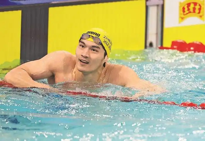 徐嘉余实现全运会四连冠