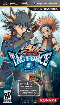 Yu-Gi-Oh! 5D’s Tag Force 5 PSP_游戏王5Ds 卡片力量 5_游戏王5d's 卡片力量5 中文版