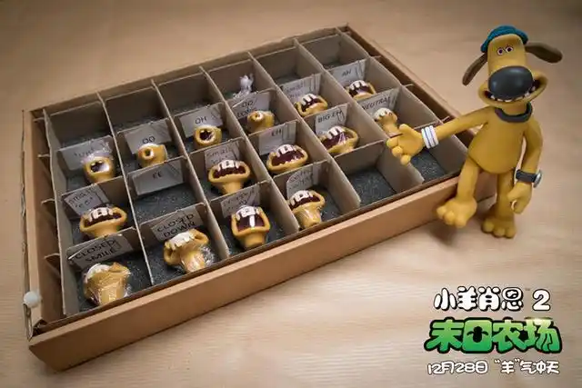 小羊肖恩2 末日农场 幕后制作_小羊肖恩2 阿德曼工作室 定格动画_小羊回家2