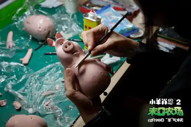 小羊肖恩2 阿德曼工作室 定格动画_小羊肖恩2 末日农场 幕后制作_小羊回家2