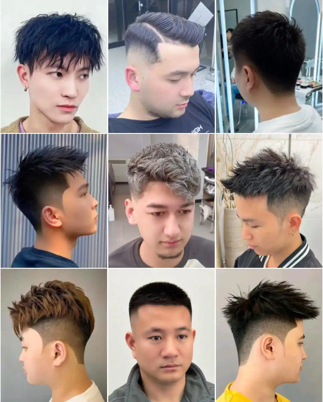 短发造型技巧_男发型_男士发型设计