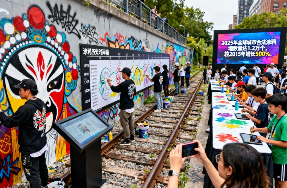 街头艺术拍卖_涂鸦墙商业化_艺术涂鸦
