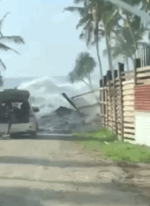 火山喷发导致汤加通讯中断_日本火山喷发 大量火山灰沉降_汤加火山喷发威力有多大