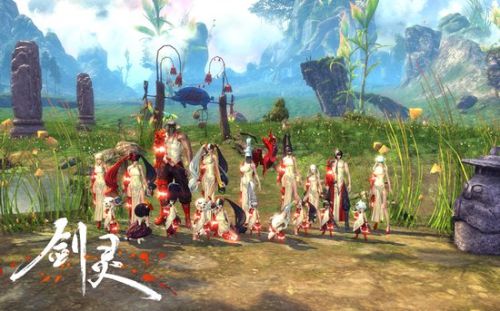 北上广三地相继绽放 《剑灵》开放测试上演众星捧月