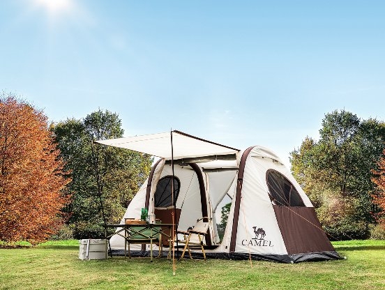 骆驼ISPO北京展_沙漠艺境露营展区_骆驼自动充气时间