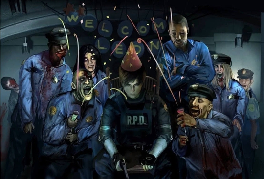 《生化2：重制版》海绵宝宝MOD出炉，玩家表示比原版还恐怖！