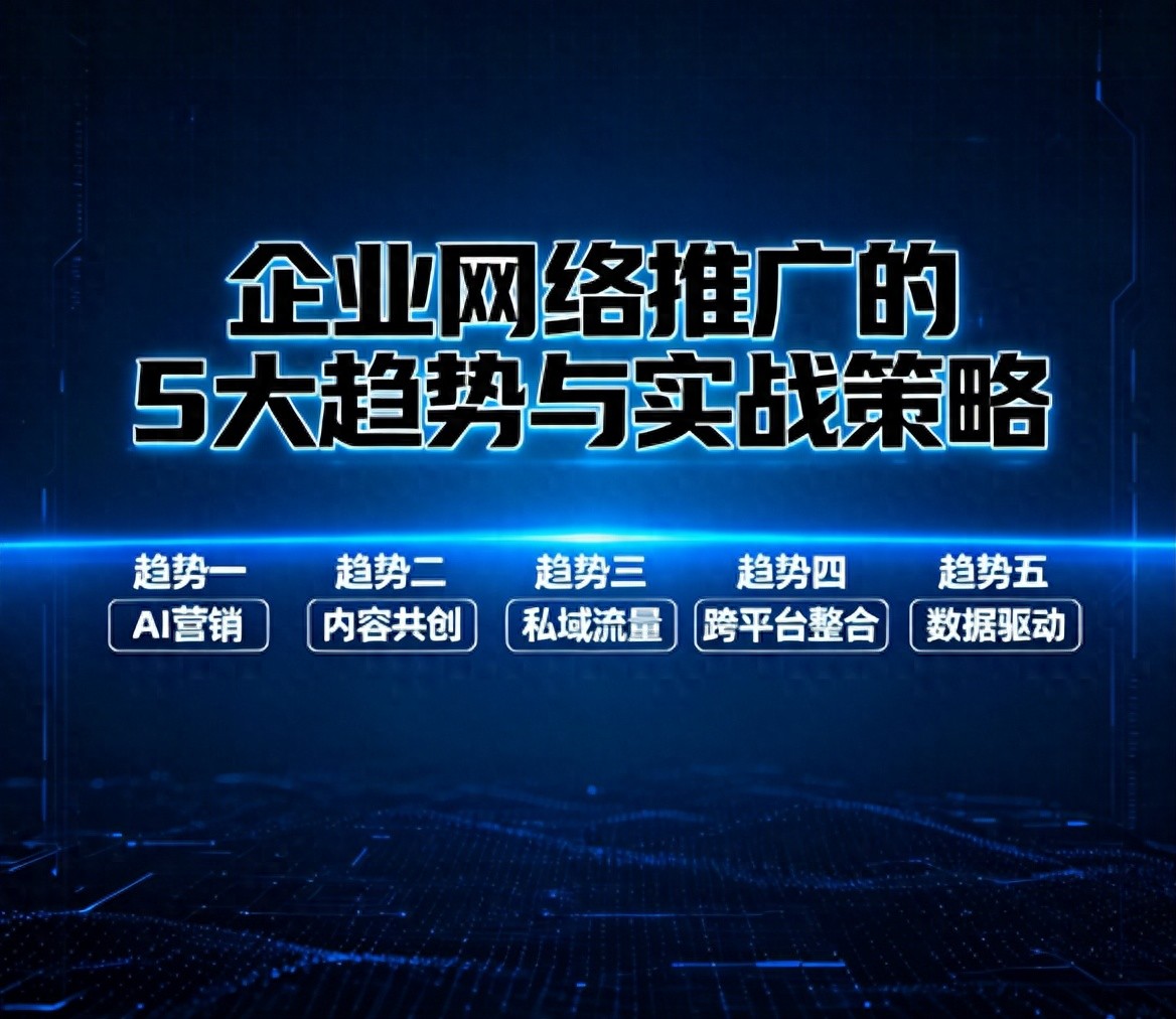 《企业网络推广的5大趋势与实战策略》