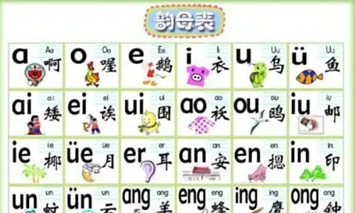 单韵母发音方法_韵母发音特点_韵母视频