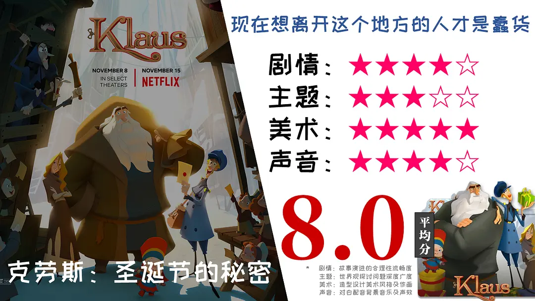 圣诞节原来是这么来的！最新「二渲三」动画《克劳斯：圣诞节的秘密》到底藏有哪些圣诞梗？