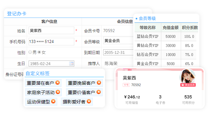 会员软件折扣策略制定_会员升级路径设计_收银系统对接公众号会员卡