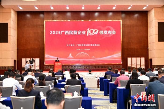 2025广西民营企业100强揭晓 企业规模稳步扩大