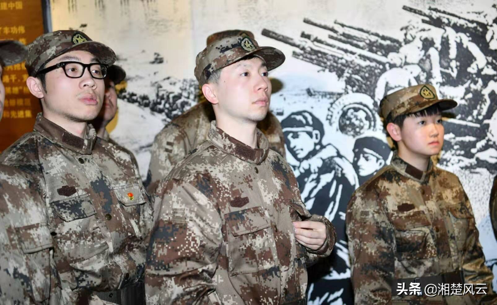 铁道兵纪念馆_国乒队员参观铁道兵纪念馆_刘国梁带队学习铁道兵精神
