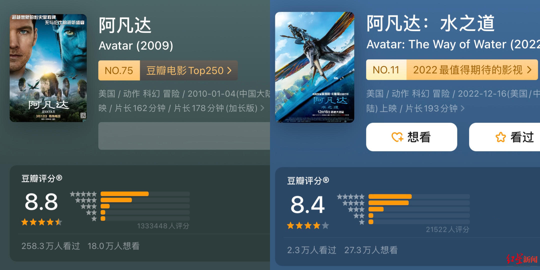 阿凡达2卡梅隆导演口碑评价_阿凡达2游戏下载_阿凡达2水之道首日票房破亿