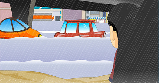 北方暴雨天气_黄淮气旋形成原因_河北暴雨