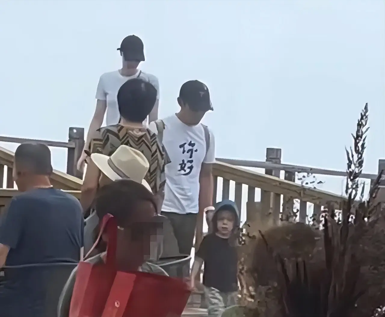 撒贝宁妻子李白 南京旅游 网友偶遇_撒贝宁女友李白照片