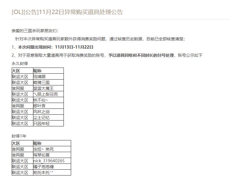 天牢令元宝交易漏洞_三国杀ol_三国杀OL过期道具购买BUG