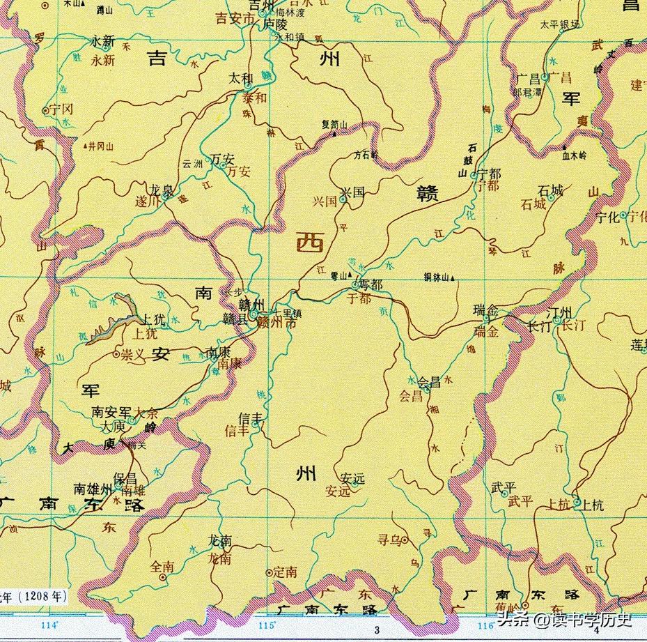 赣州市古代行政区划_赣州市历史沿革_江西省瑞金市地图
