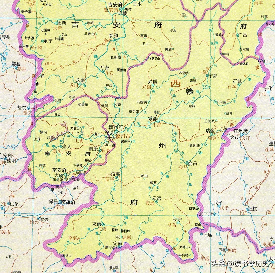 赣州市古代行政区划_赣州市历史沿革_江西省瑞金市地图