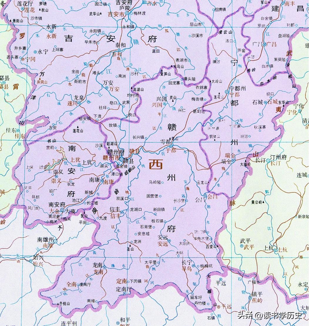 江西省瑞金市地图_赣州市历史沿革_赣州市古代行政区划