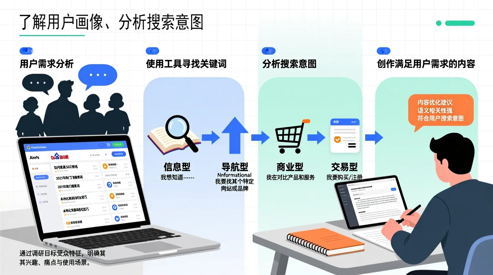 内容策略的基石：如何找到高价值关键词并创作“精准命中”的内容