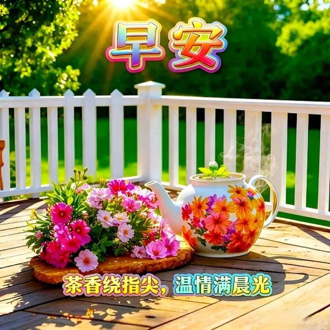 生活感悟与早安问候_早安祝福语大全_平安祝福