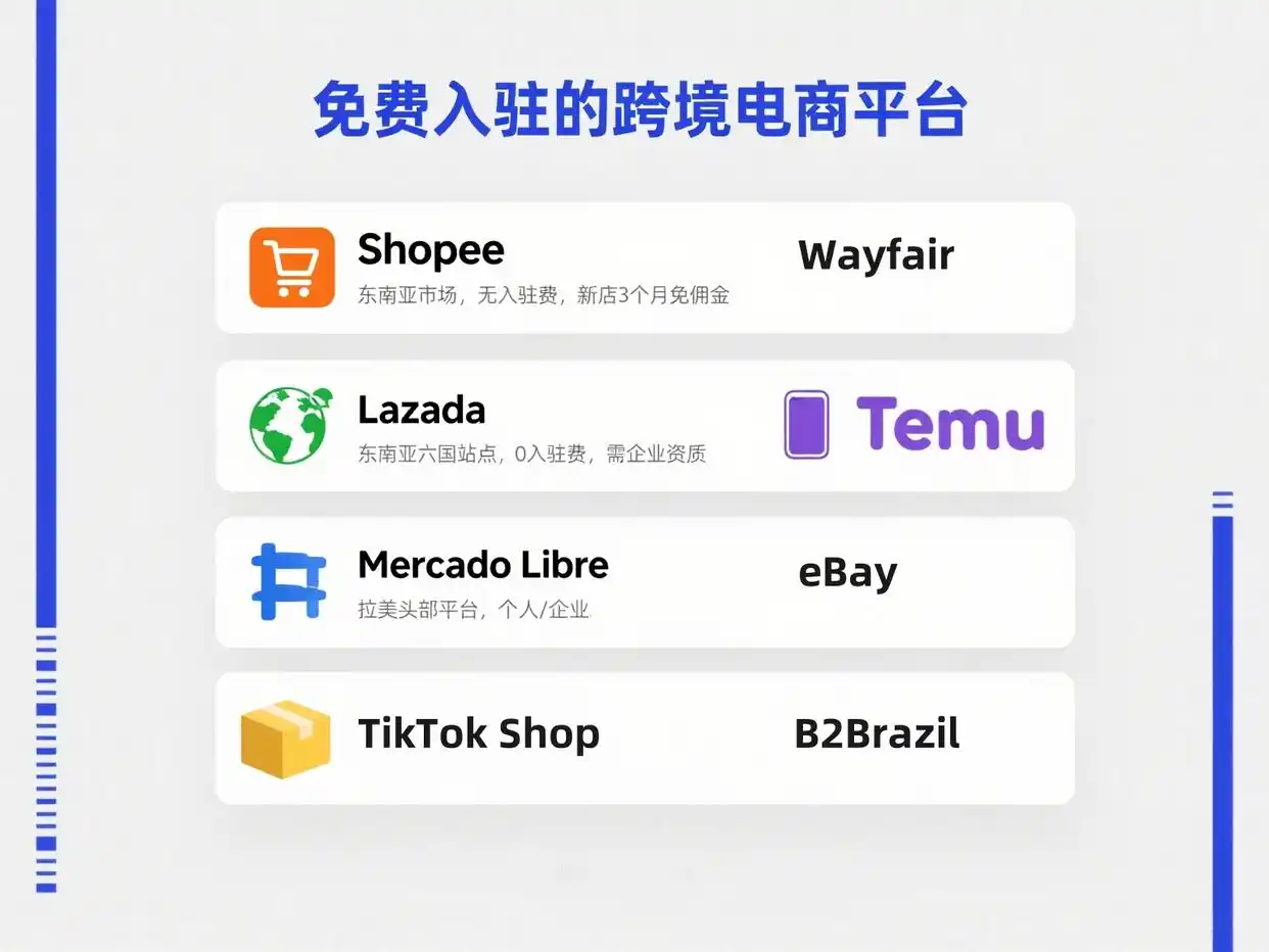 免费入驻的跨境电商平台 免费入驻的跨境电商平台