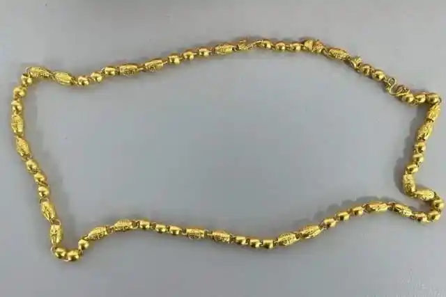 金项链里发现大量不明金属,多家金店中招,警方:2人在黄金中掺铼 金项链里发现大量不明金属,多家金店中招,警方:2人在黄金中掺铼