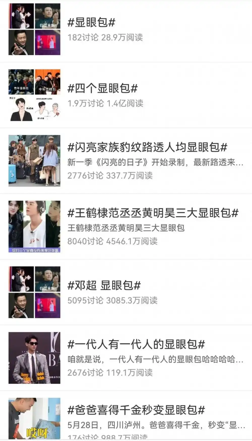 热搜刷屏的“显眼包”是啥?英文怎么翻译? 热搜刷屏的“显眼包”是啥?英文怎么翻译?