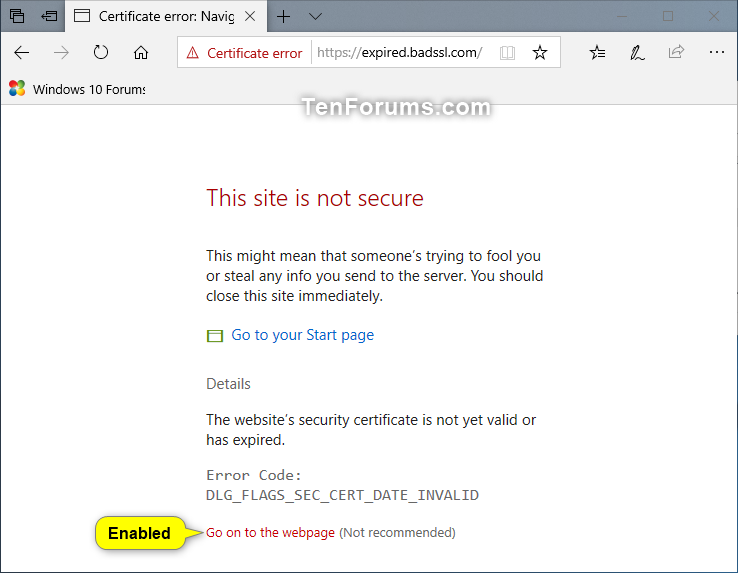可信站点设置发生意外错误_fix-ssl-error-expired-certificate_resolve-connection-is-not-private