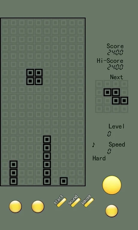 经典老式俄罗斯方块截图2