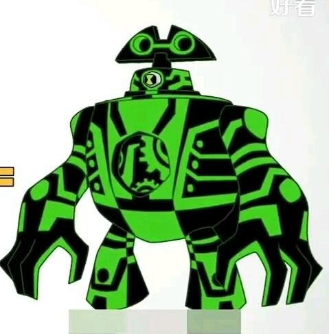 BEN10外星英雄百科 机械型篇 灵精怪变形怪融合型 变形怪与轰天雷融合型_ben10外星英雄21