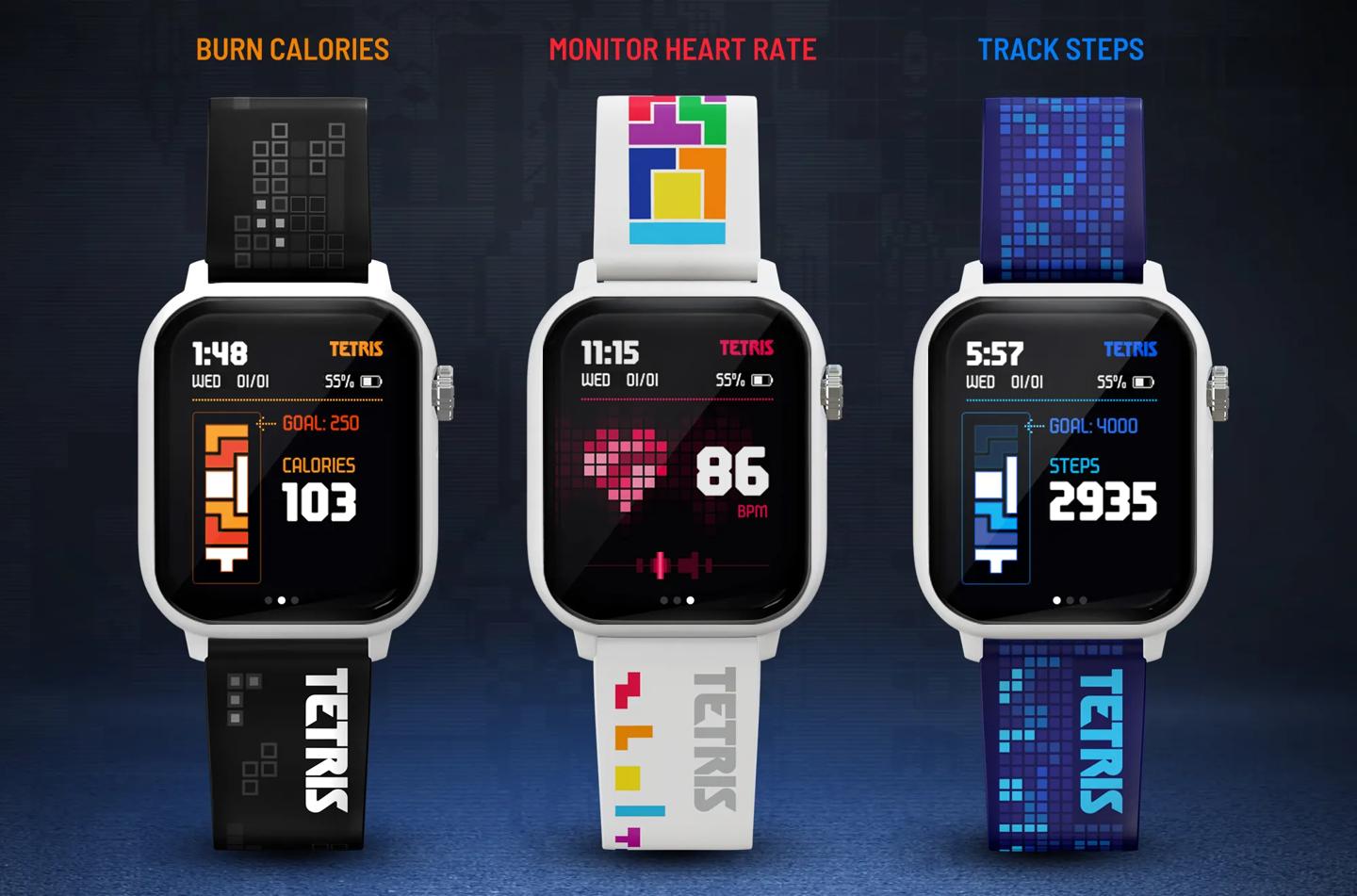 新俄罗斯方块_Tetris: My Play Watch 俄罗斯方块手表_新款俄罗斯方块手表