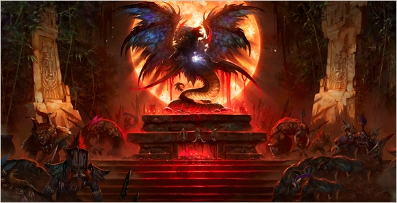 魔兽rpg显血_魔兽世界 堕落之血事件 病毒传播