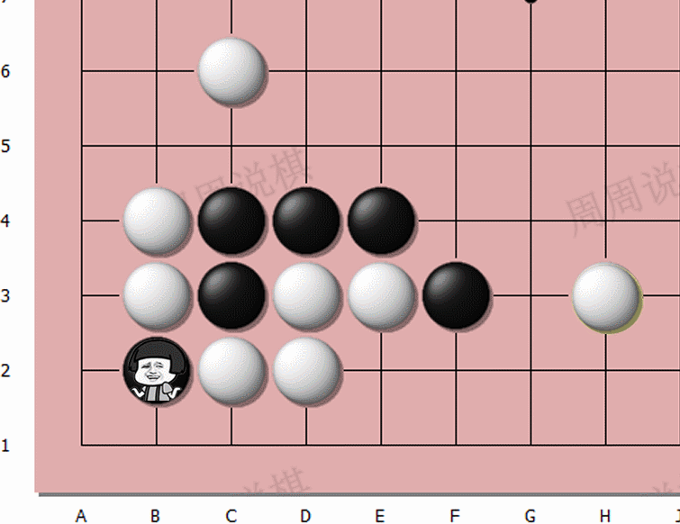 围棋对杀暗气运用_围棋对杀切断增加暗气_围棋入门 暗气