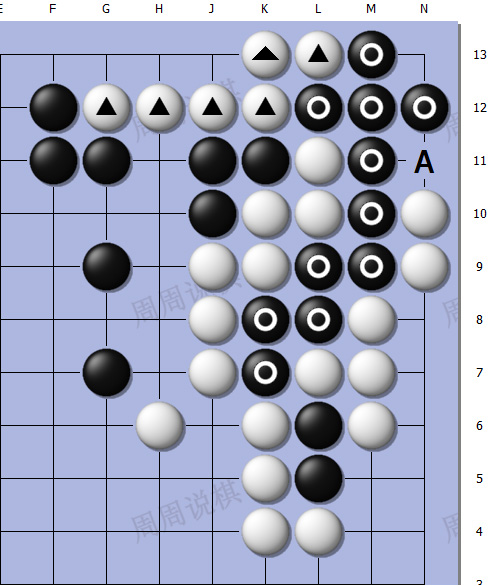 围棋对杀切断增加暗气_围棋入门 暗气_围棋对杀暗气运用