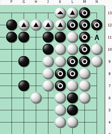 围棋对杀切断增加暗气_围棋入门 暗气_围棋对杀暗气运用