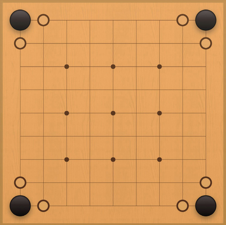 围棋气的概念_围棋入门 暗气_棋子边界气数