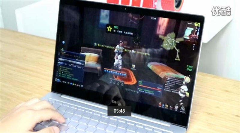 视频告诉你:小米笔记本Air玩游戏卡不卡?