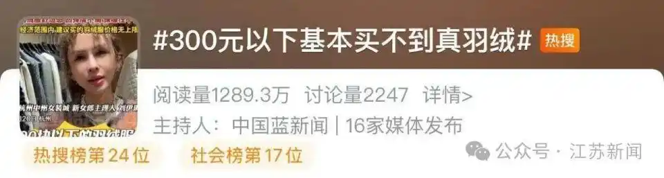 “300元以下基本买不到真羽绒服”,真的吗? “300元以下基本买不到真羽绒服”,真的吗?