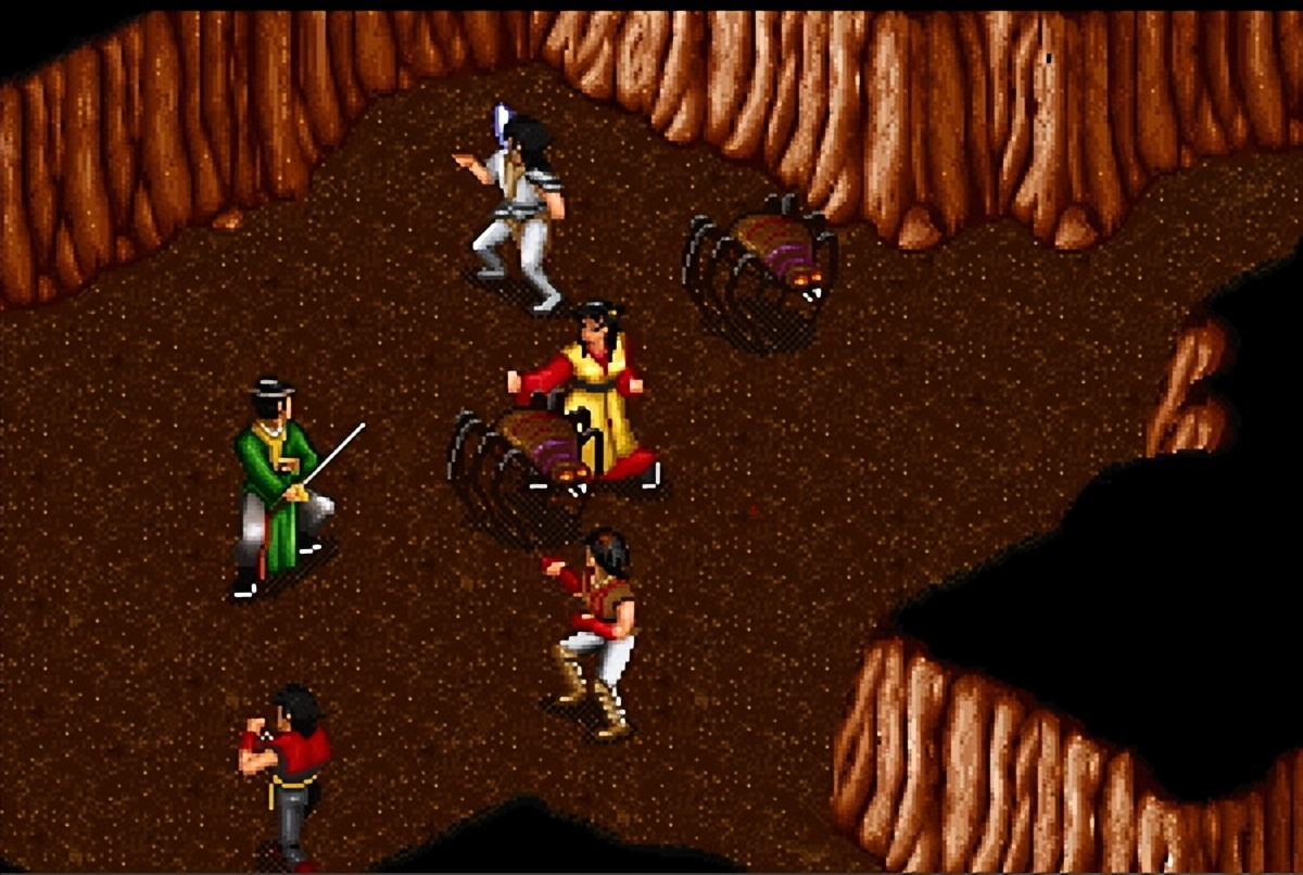 金庸群侠传 90年代游戏 线性剧情_仙剑奇侠转