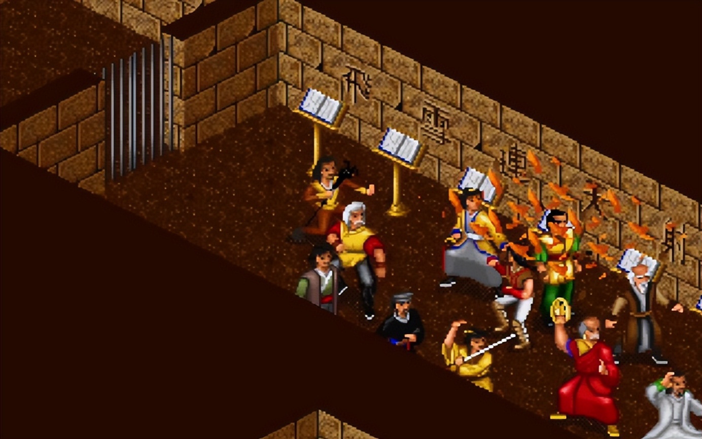 金庸群侠传 90年代游戏 线性剧情_仙剑奇侠转