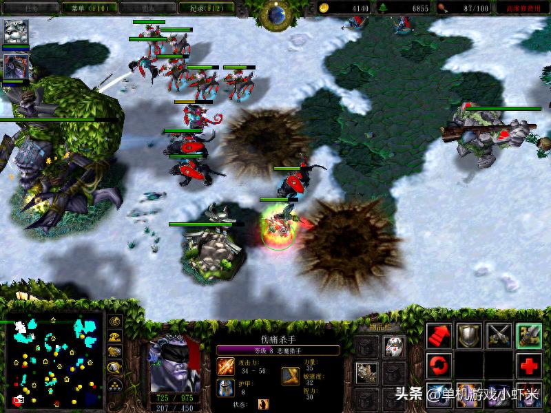 魔兽争霸3—暗夜精灵全面解析：英雄、兵种、建筑和特色战术体系