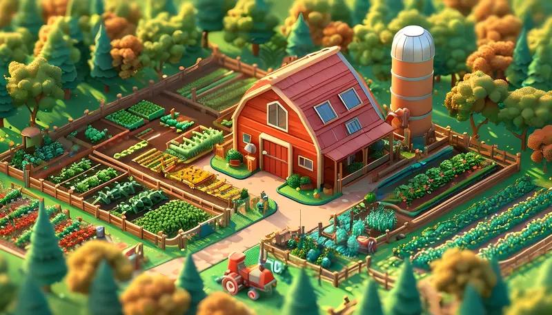 古风农场社交玩法_卡通农场存档下载_田园经营游戏