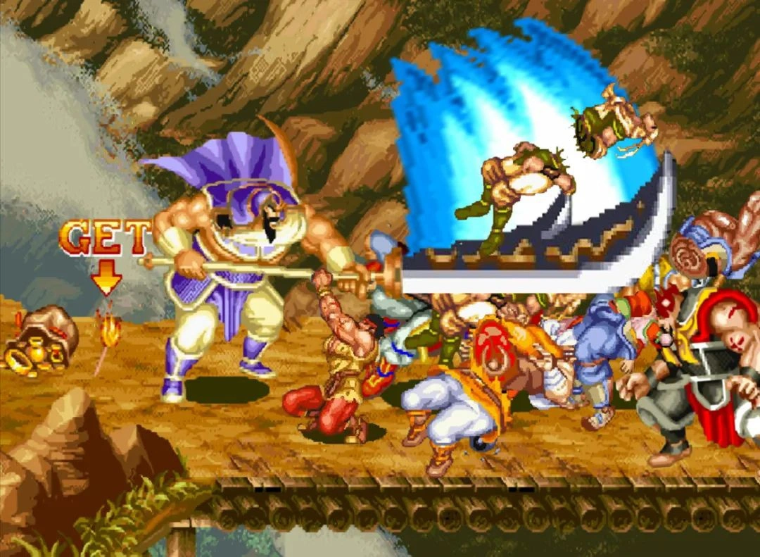 街机游戏《三国志》被删除的四把旷世神兵，怒龙还是其中垃圾的