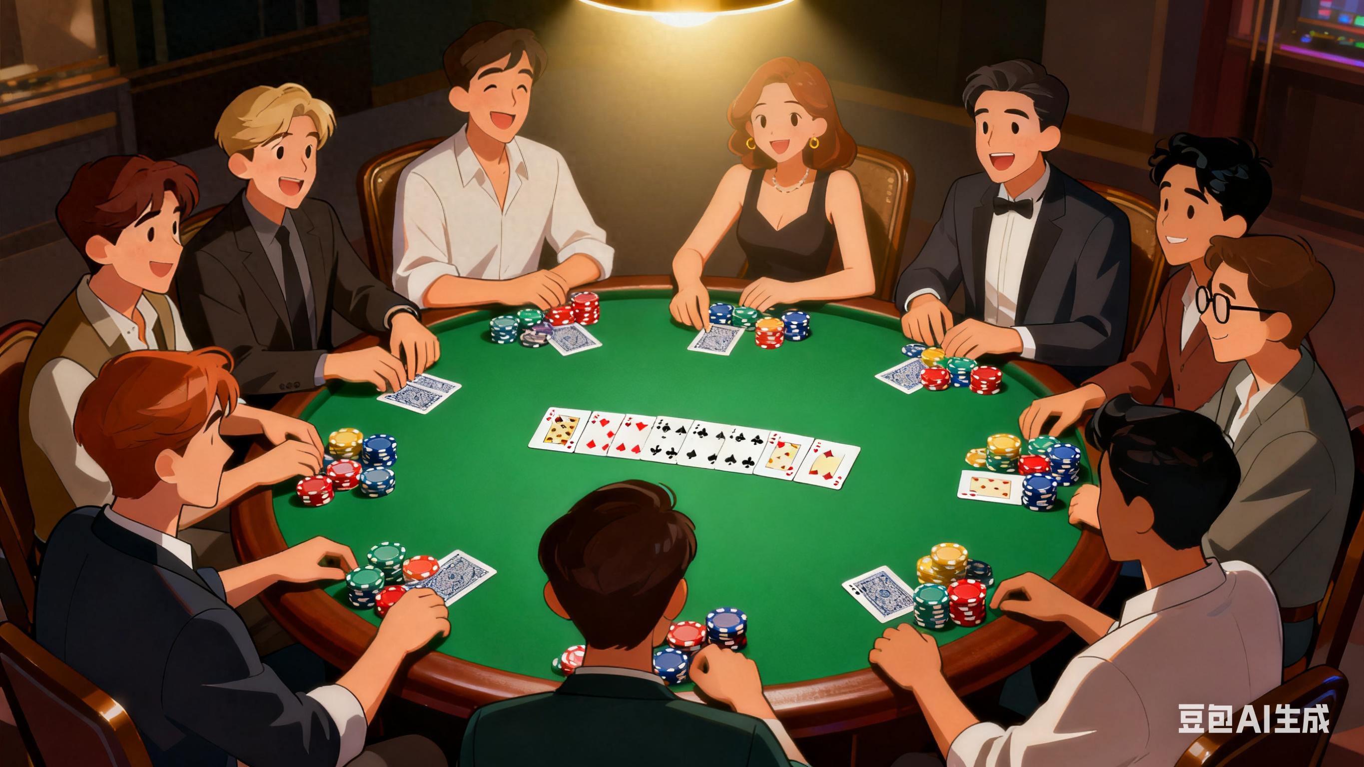 德州扑克入门指南：4分钟搞懂发牌、投注、摊牌，告别干瞪眼