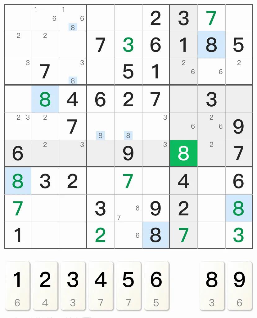 英语数独游戏规则_数独解题技巧_唯余解法数独