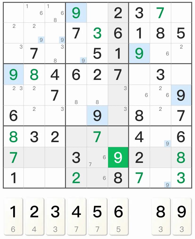 数独解题技巧_英语数独游戏规则_唯余解法数独